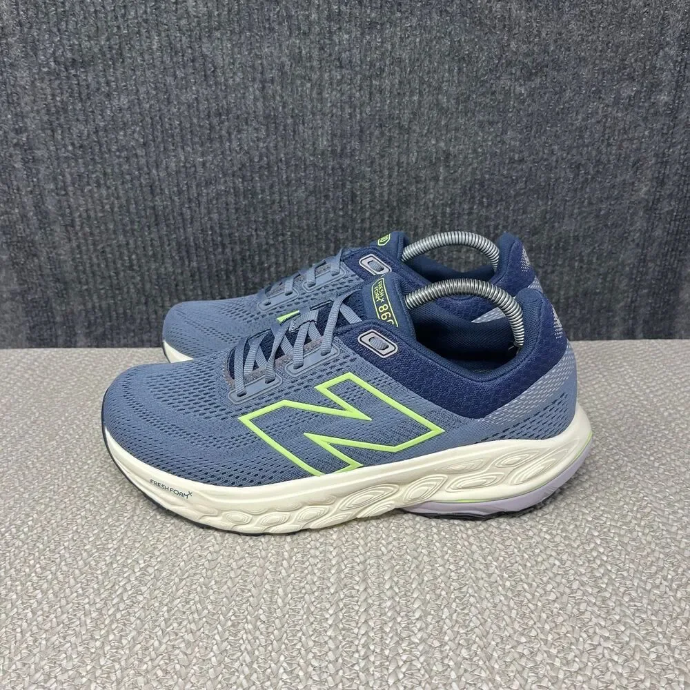 New Balance Fresh Foam 860 V14 Blue Gray Running Shoes Women’s 10 / 8.5M W860L14